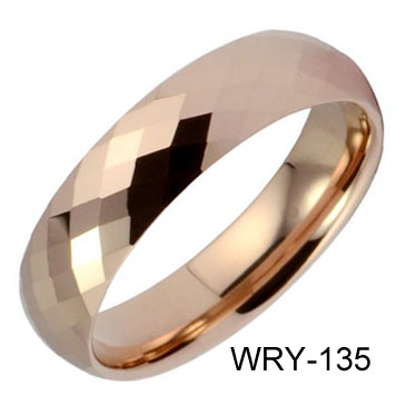 New fashion Rose Gold Tungste Wedding Ring WRY-135