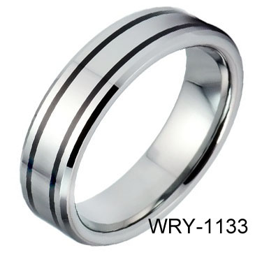 Resin Inlay Tungsten Ring WRY-1133