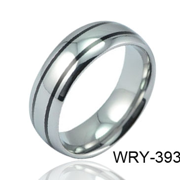 Resin Inlay Tungsten Ring WRY-393