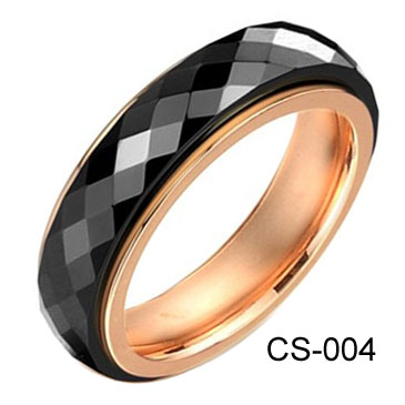 Ceramic and Steel Combintion Rings CS-004