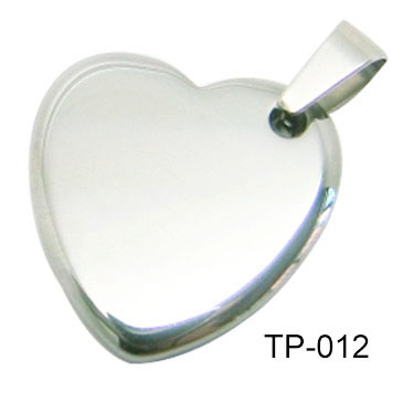 Fashion Heart-shaped Tungsten Pendant TP-012