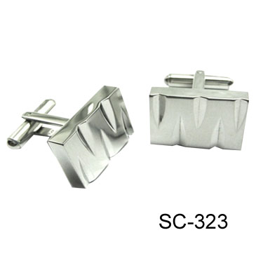 New Fashion Engraved Cuff-links SC-323