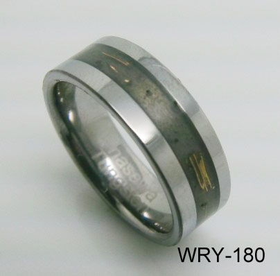 New Tungsten Rings inorganic filler Inlay WRY-180