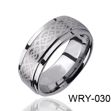 Edges and Laser Tungsten Ring WRY-030