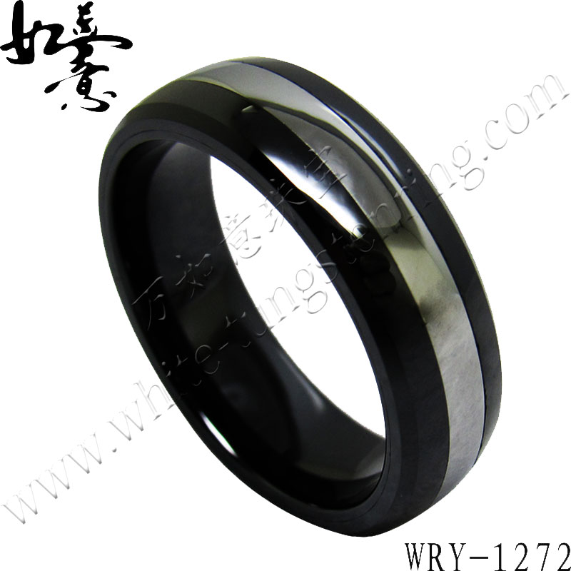 8mm Ceramic and Tungsten Band WRY-1272