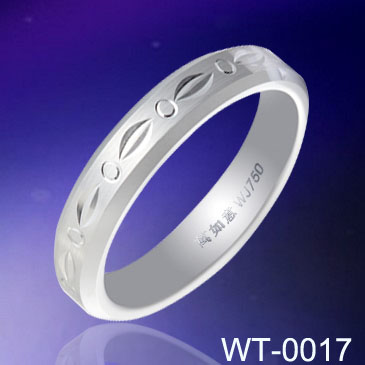 5mm Carved Unique Tungsten Ring WT-0017