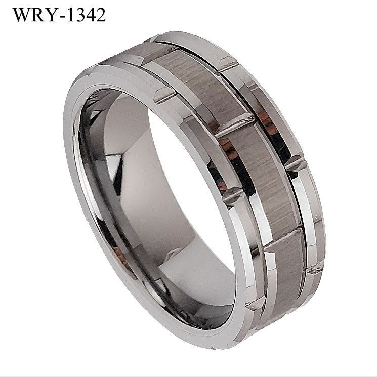 Combined Tungsten Ring Cool Style